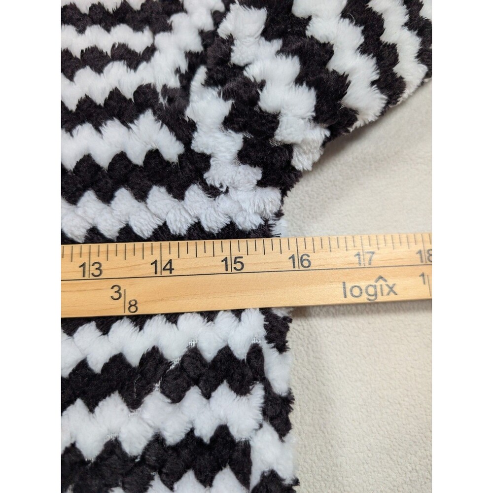 Juicy Couture Sweater Girls 8-10 White Striped Heart Logo Pullover Cozy Warm - Picture 7 of 8